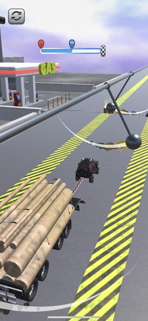 Towing Race - Screenshot
