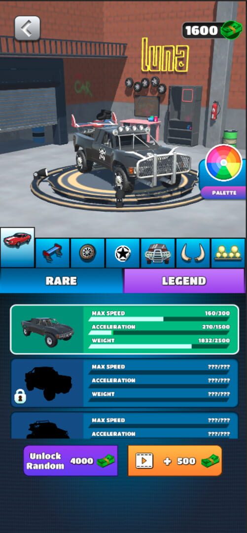 Towing Race - Screenshot