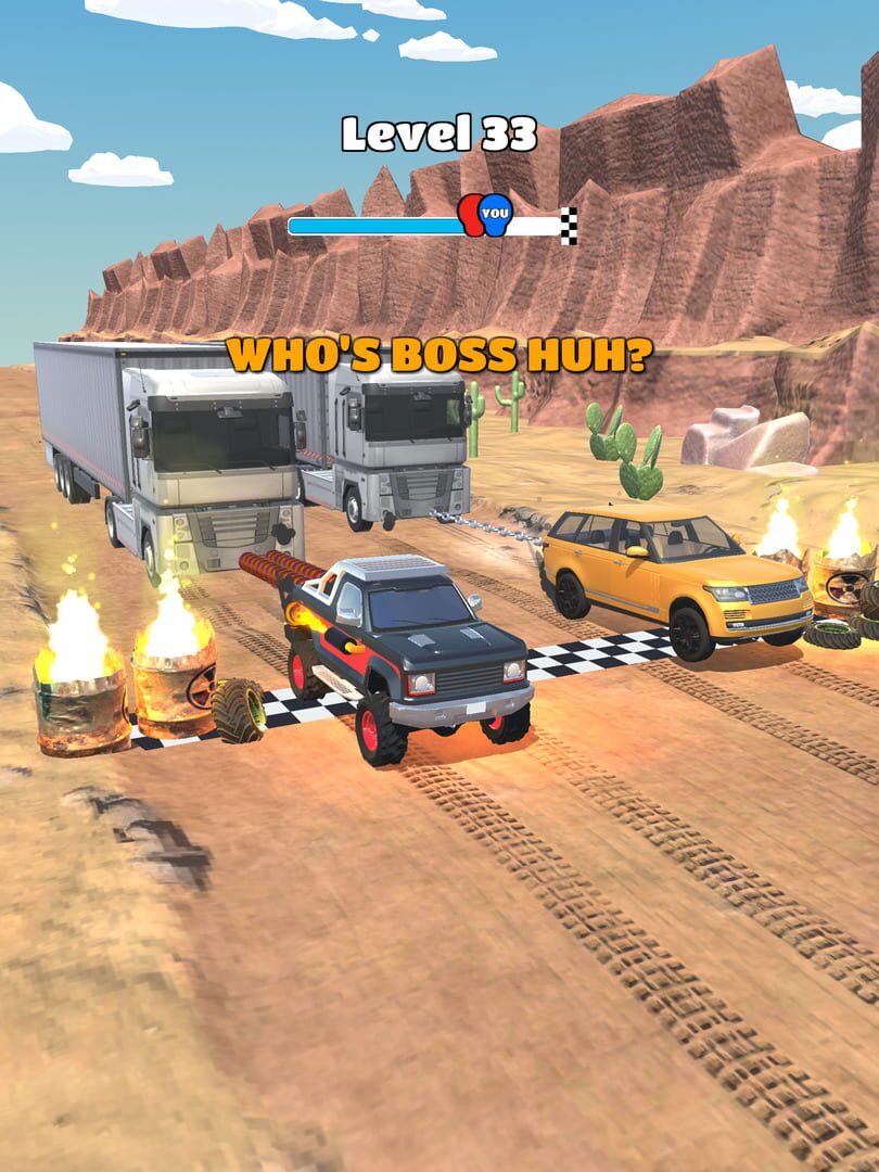 Towing Race - Screenshot