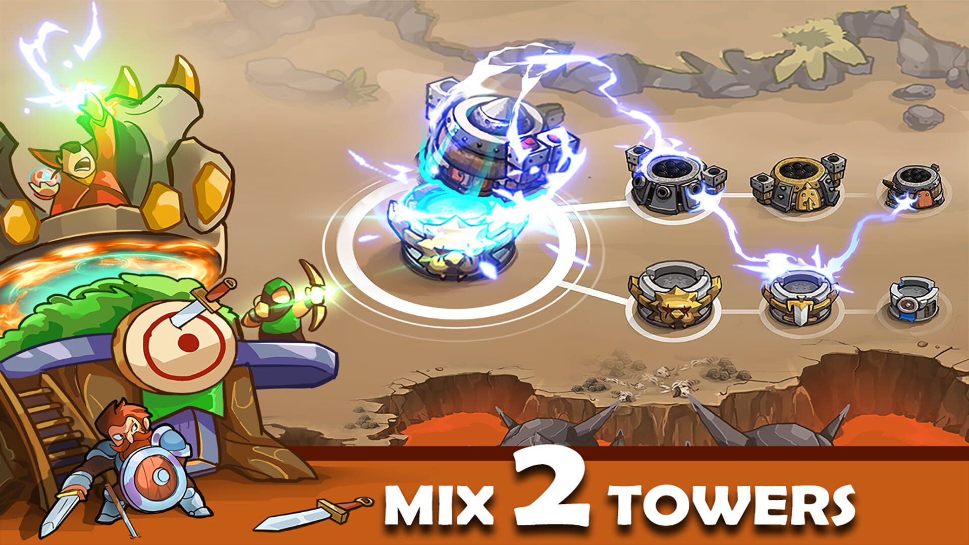 King of Defense: Merge TD - Screenshot