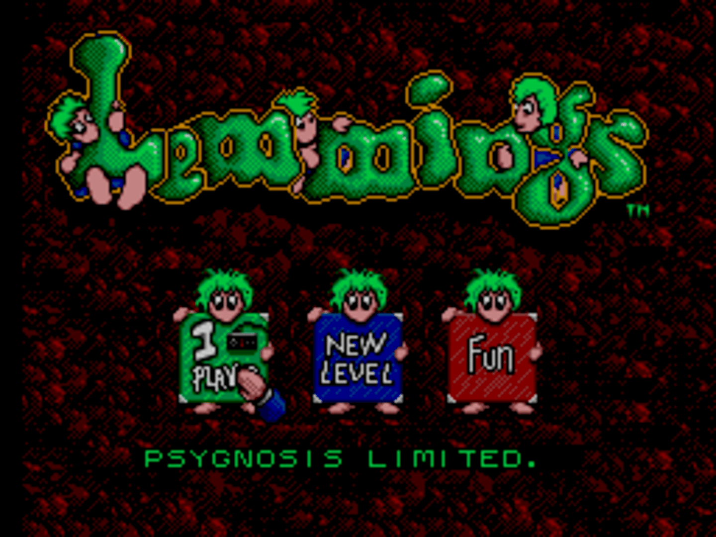 Lemmings screenshot