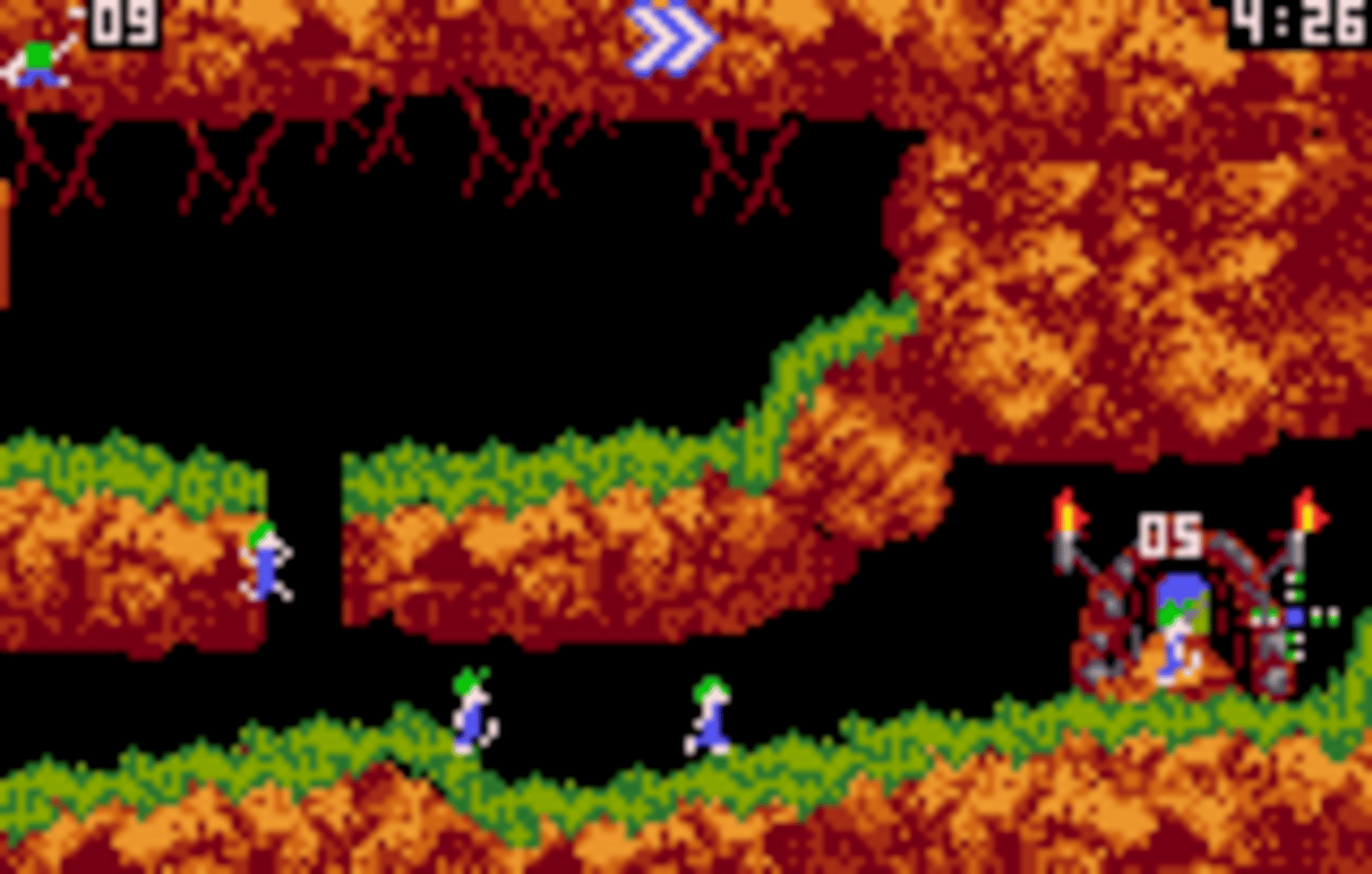 Lemmings screenshot