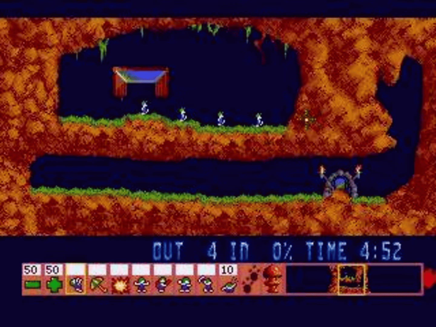 Lemmings screenshot