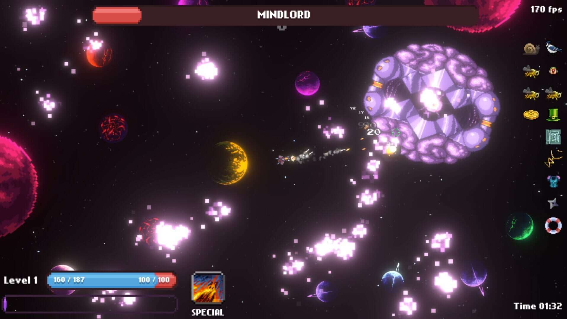Super Smash Asteroids - Screenshot