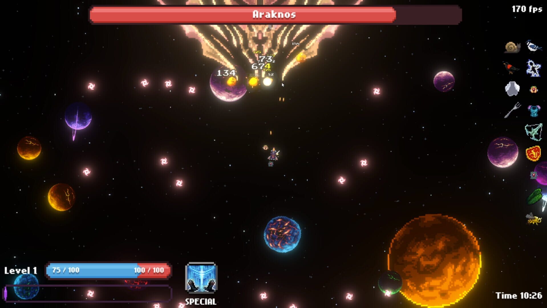 Super Smash Asteroids - Screenshot