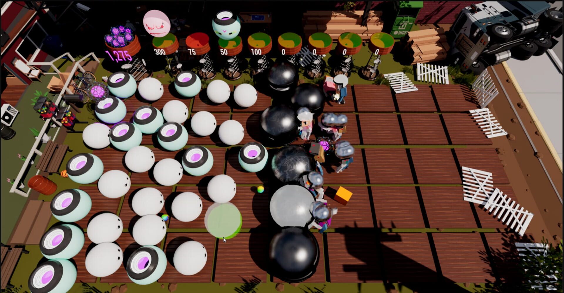 Ball vs. Zombie - Screenshot