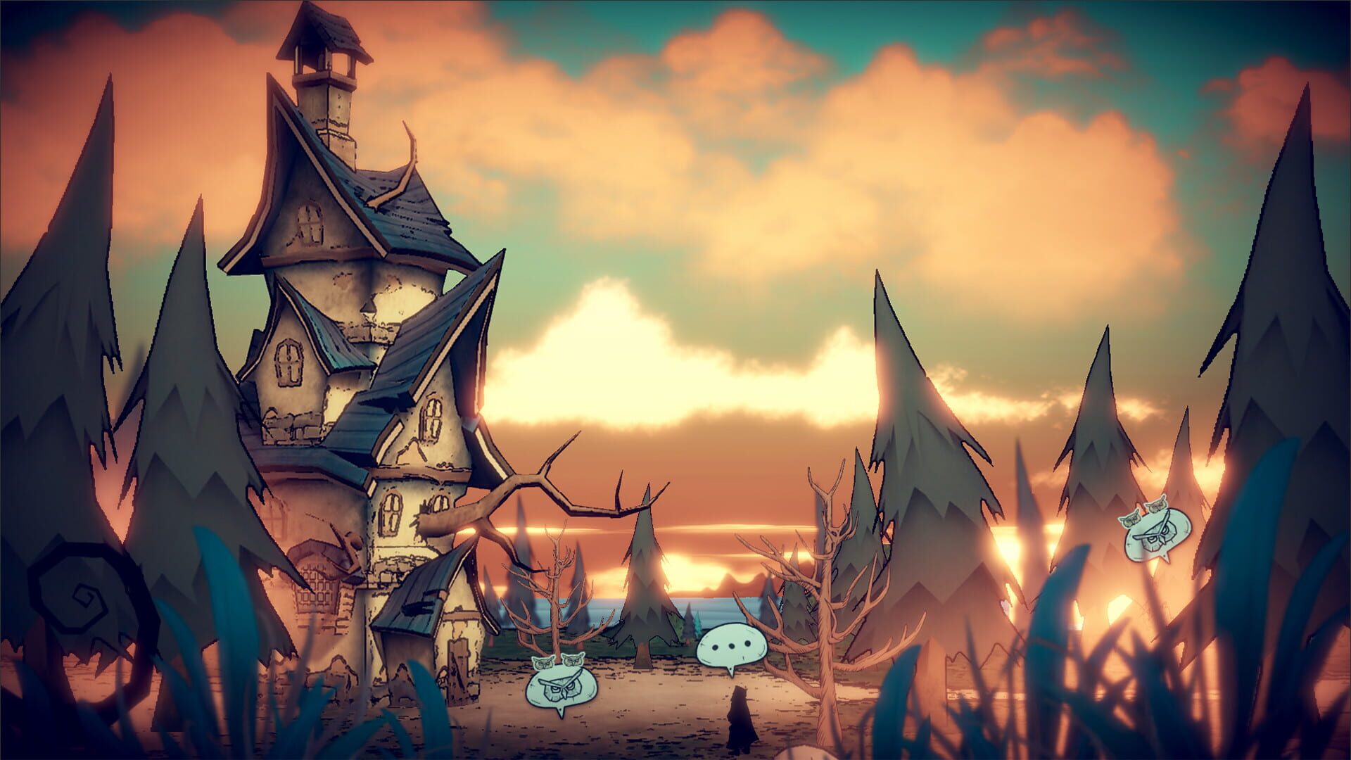 The Owl and Lighthouse - Screenshot