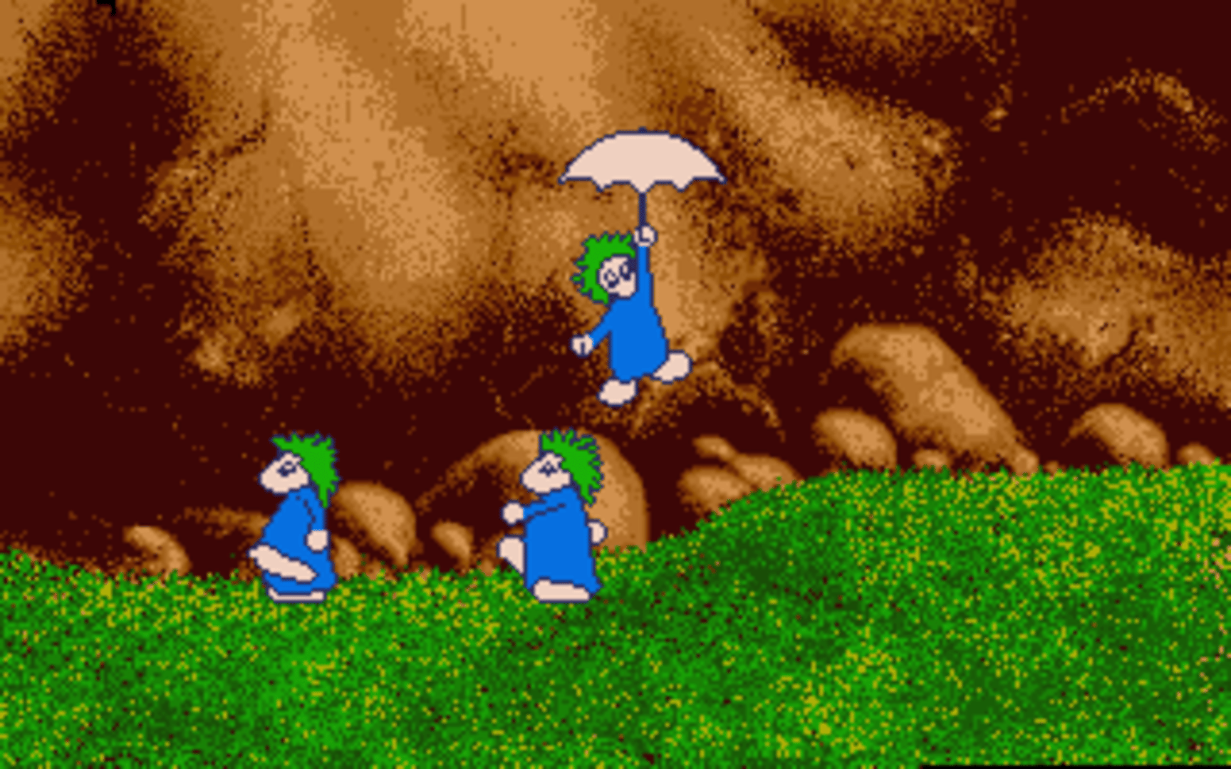 Lemmings screenshot