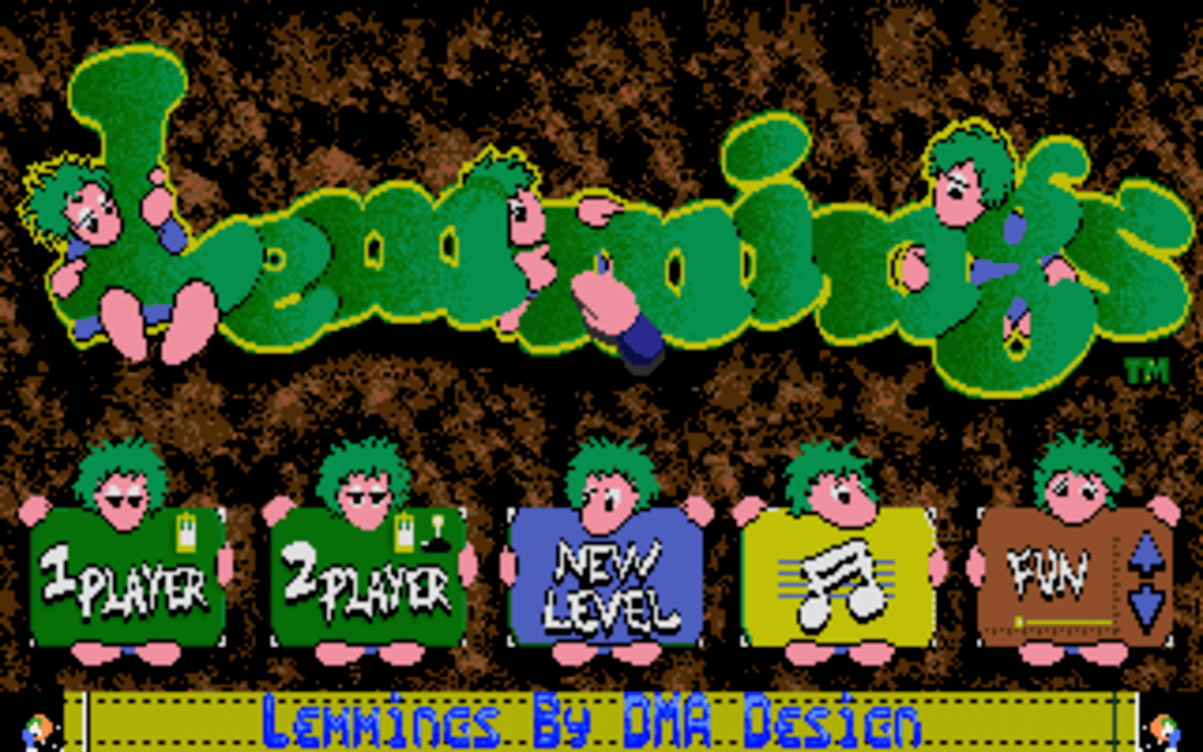 Lemmings screenshot