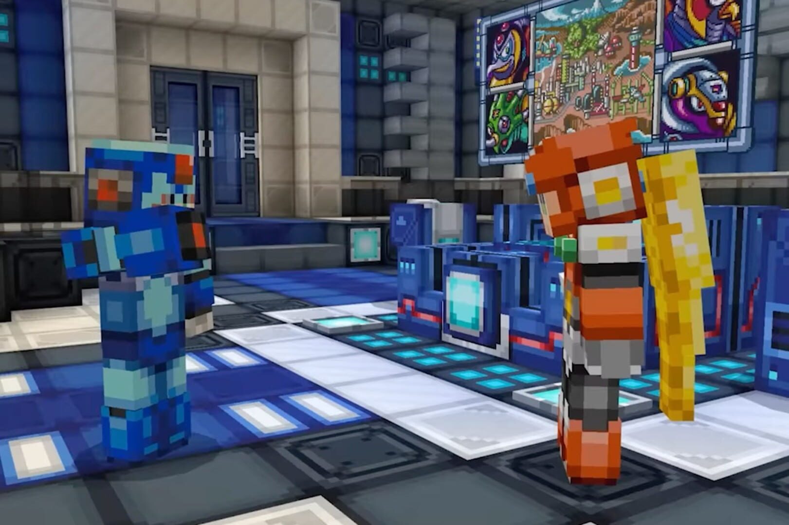 Captura de pantalla - Minecraft: Mega Man X