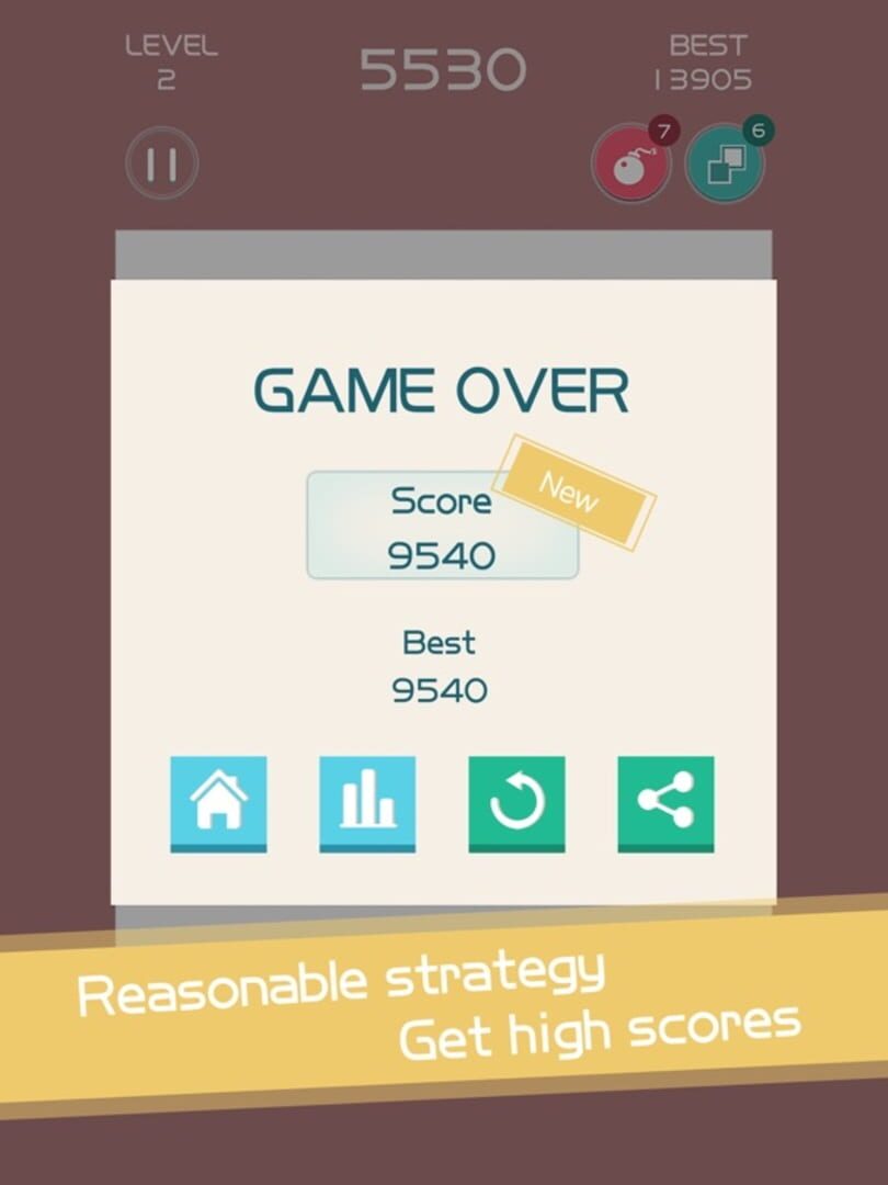 Tiles Fall - Screenshot
