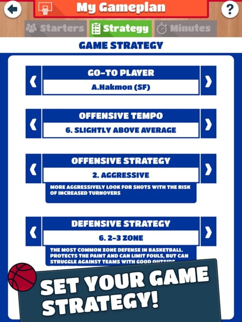 College Bball Coach 2 - Screenshot