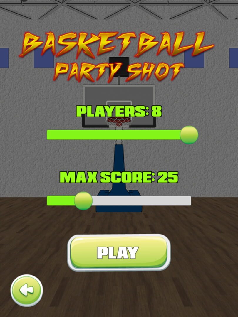Basketball Party Shot - Screenshot