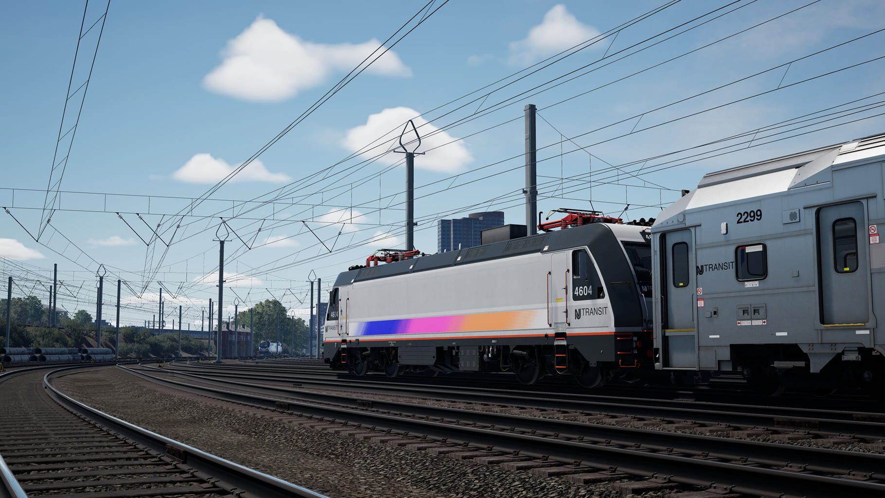 Captura de pantalla - Train Sim World 3: NEC - New York: Trenton