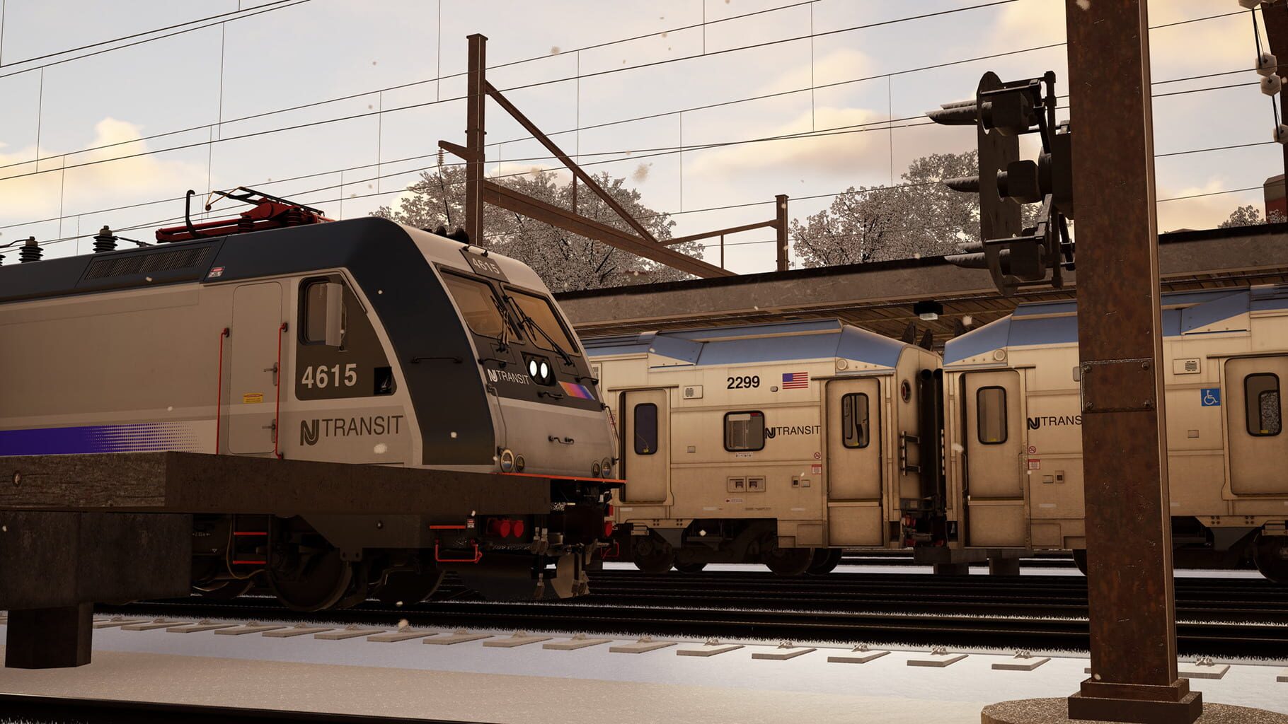 Captura de pantalla - Train Sim World 3: NEC - New York: Trenton