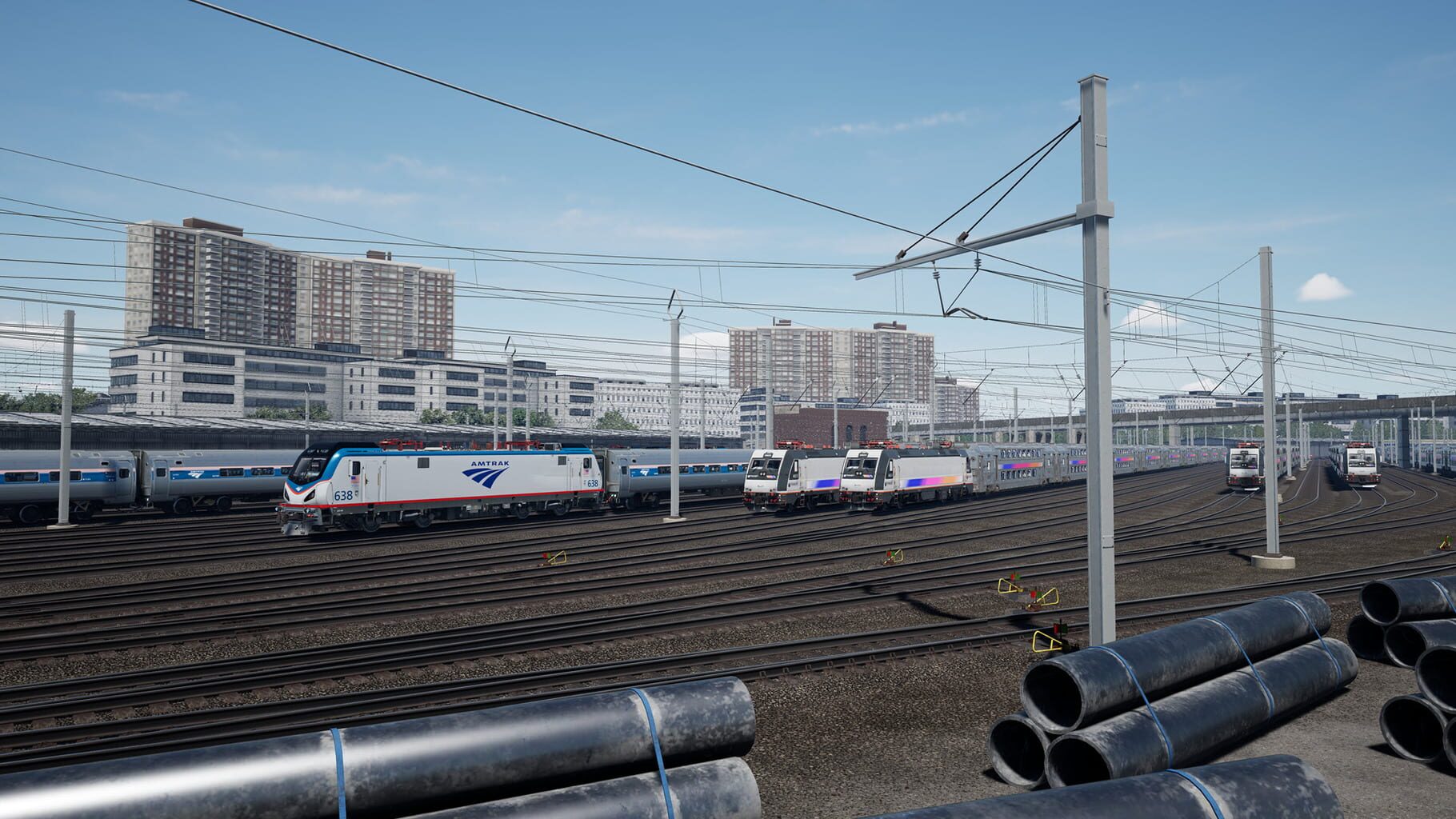 Captura de pantalla - Train Sim World 3: NEC - New York: Trenton