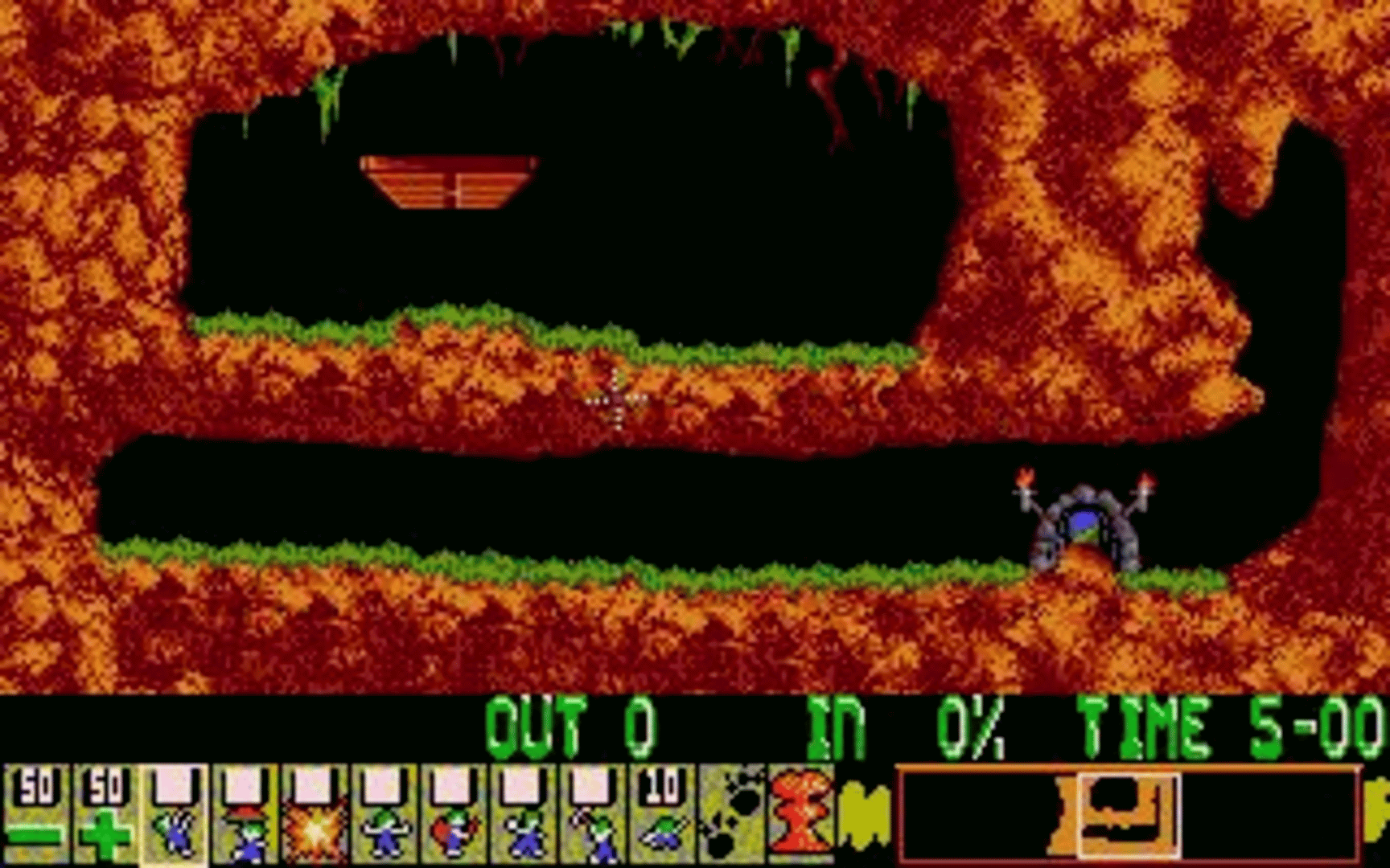 Lemmings screenshot