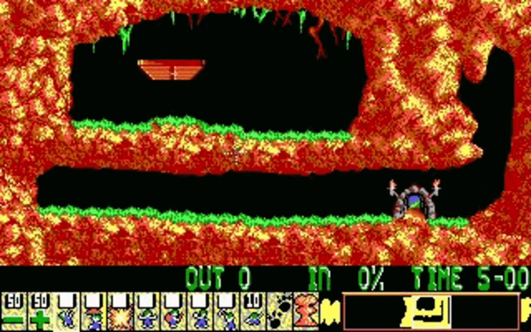 Lemmings screenshot