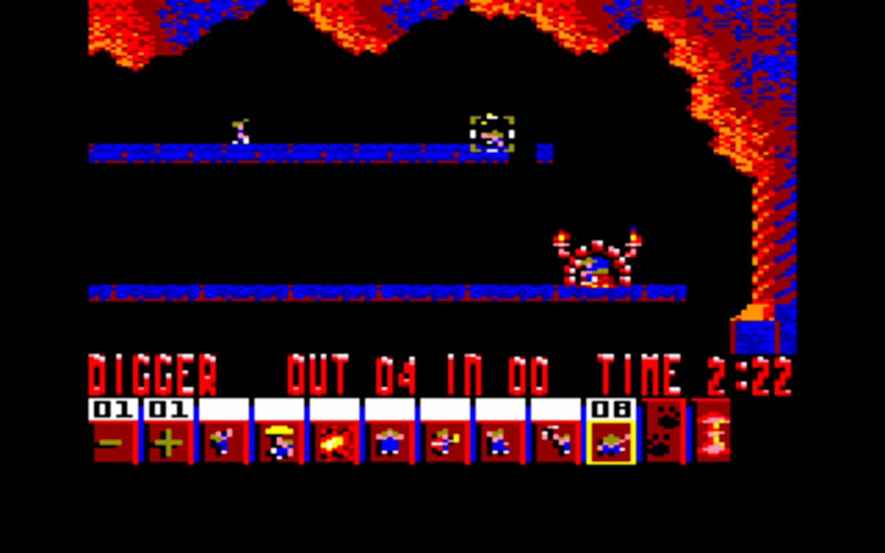 Lemmings screenshot