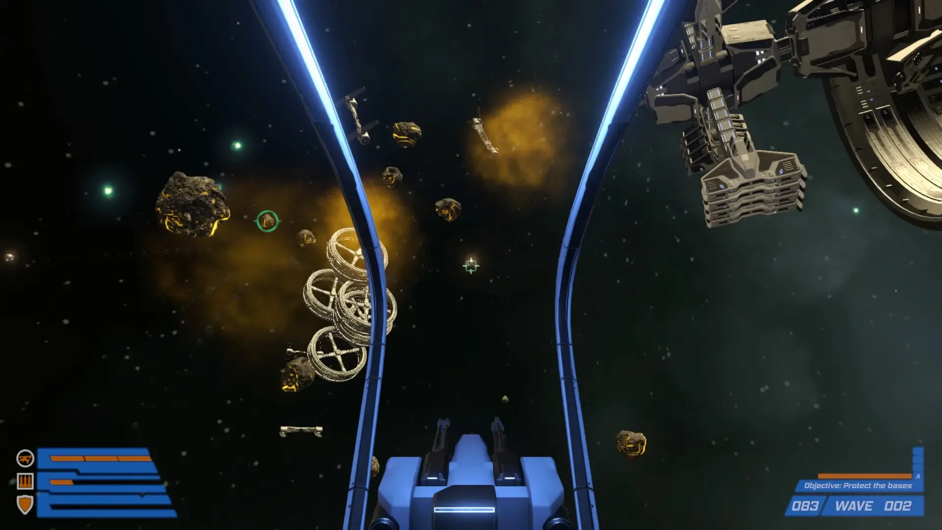 Captura de pantalla - Awesome Asteroids