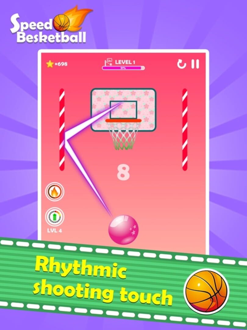 Speed Basketball - Screenshot