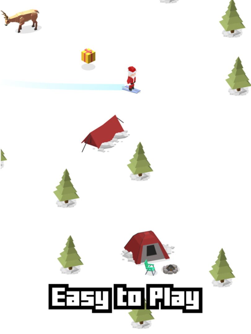 Santa Goes Skiing - Screenshot