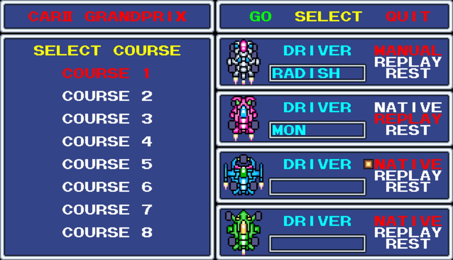 Captura de pantalla - Car II: Grandprix