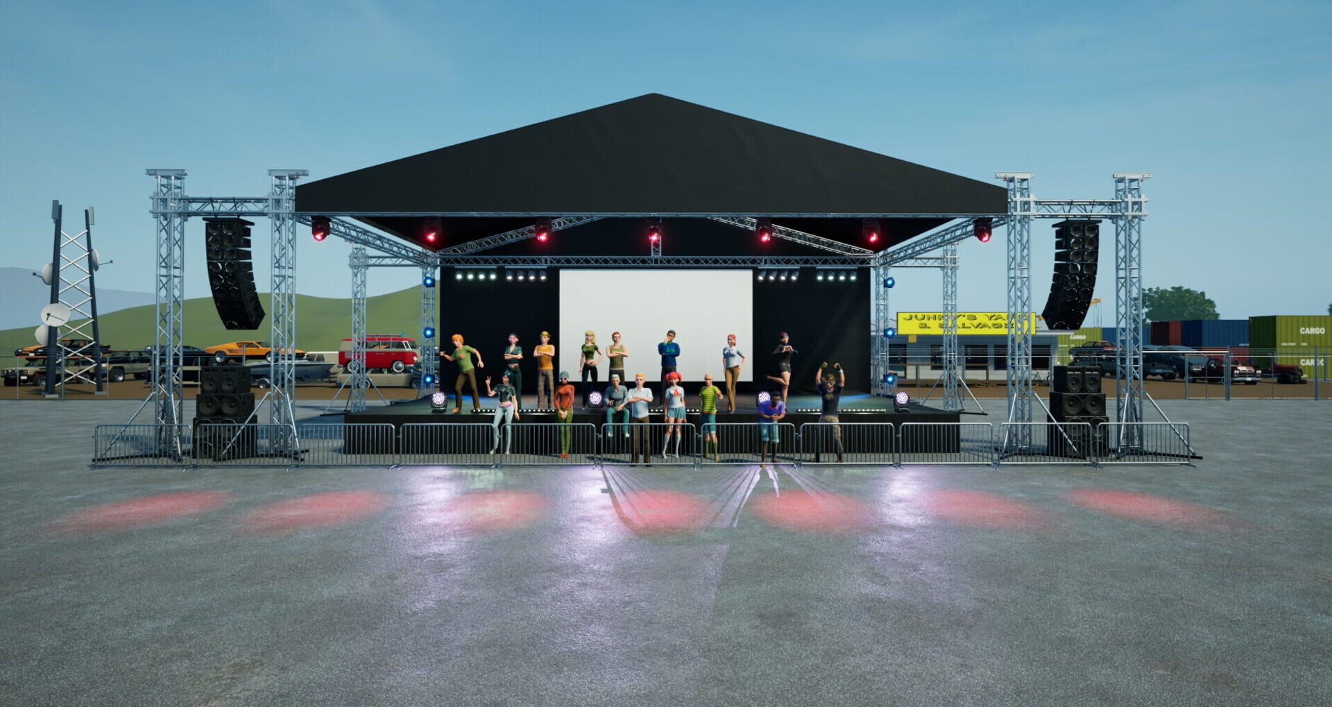 Stagehand Survival Simulator - Screenshot