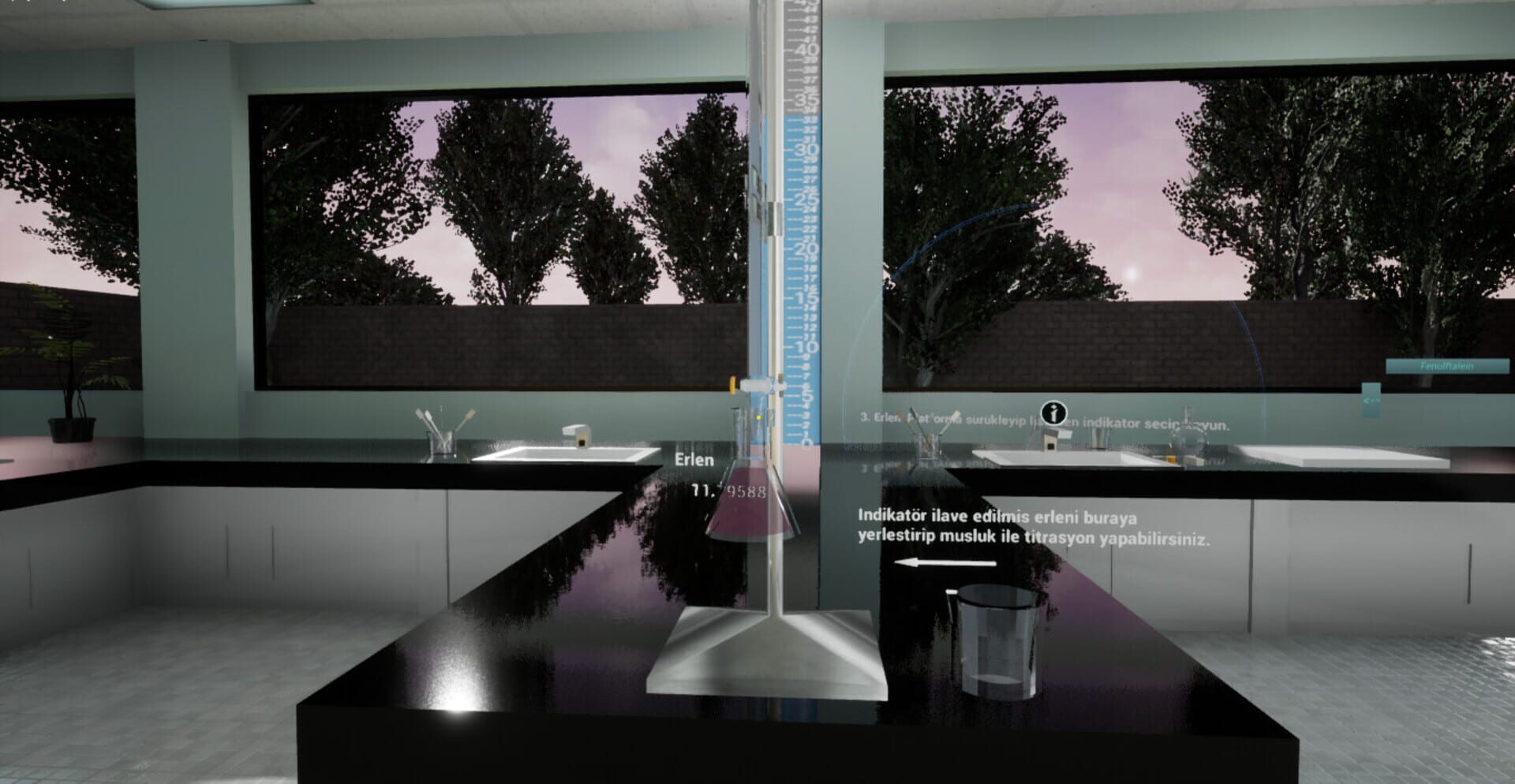 Virtual Chemistry Lab - Screenshot