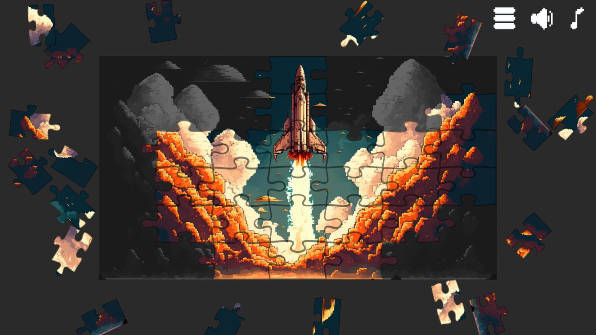 Retro Style: Pixel Art Jigsaw Puzzles - Expansion Pack 1 - Screenshot