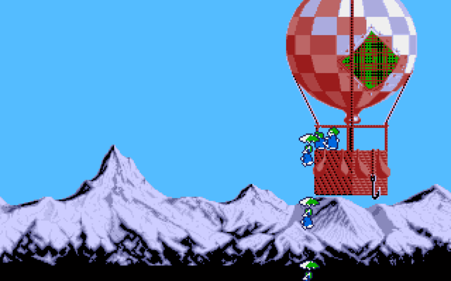 Lemmings screenshot