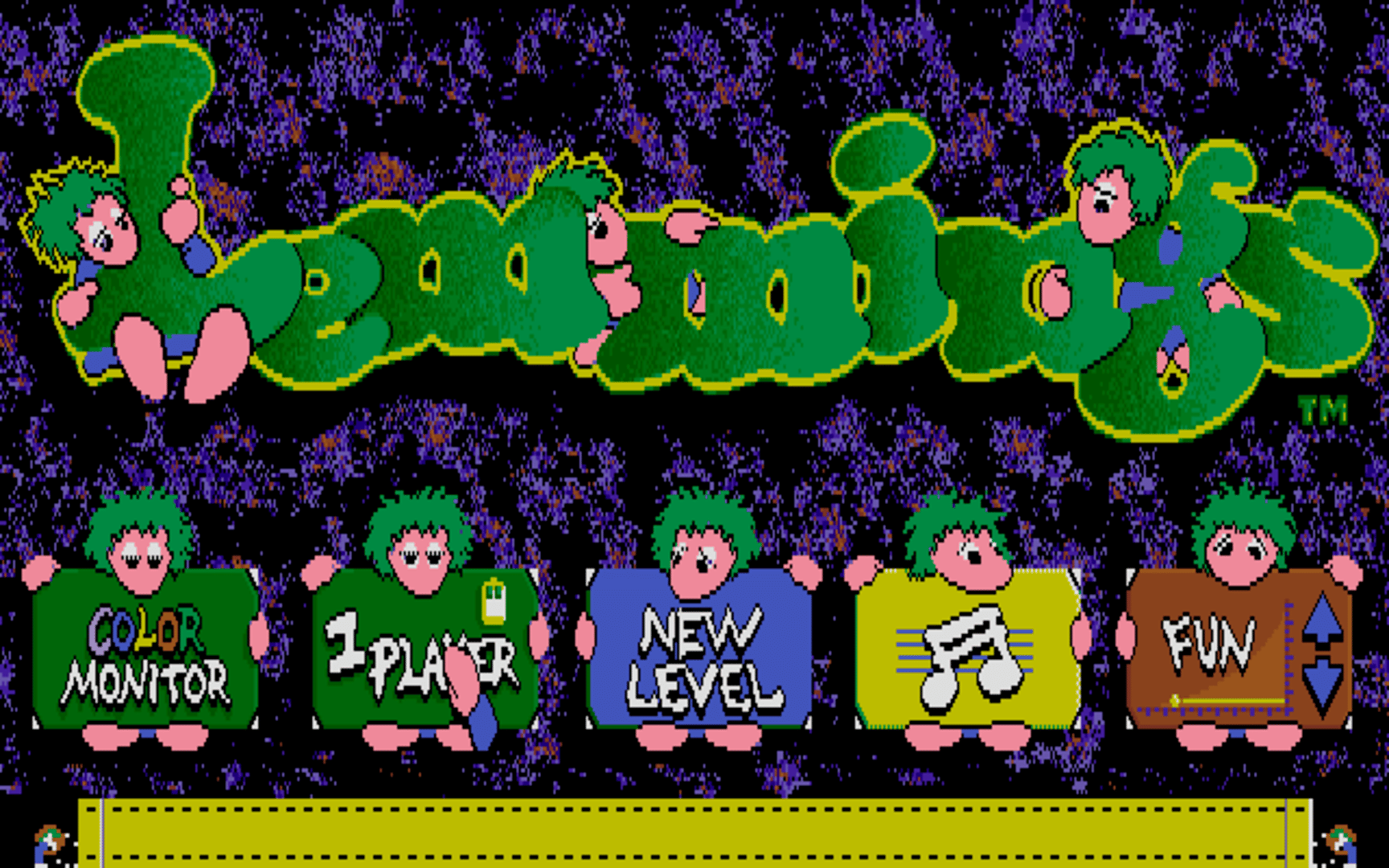 Lemmings screenshot