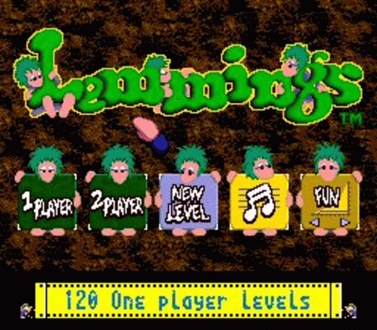 Lemmings screenshot