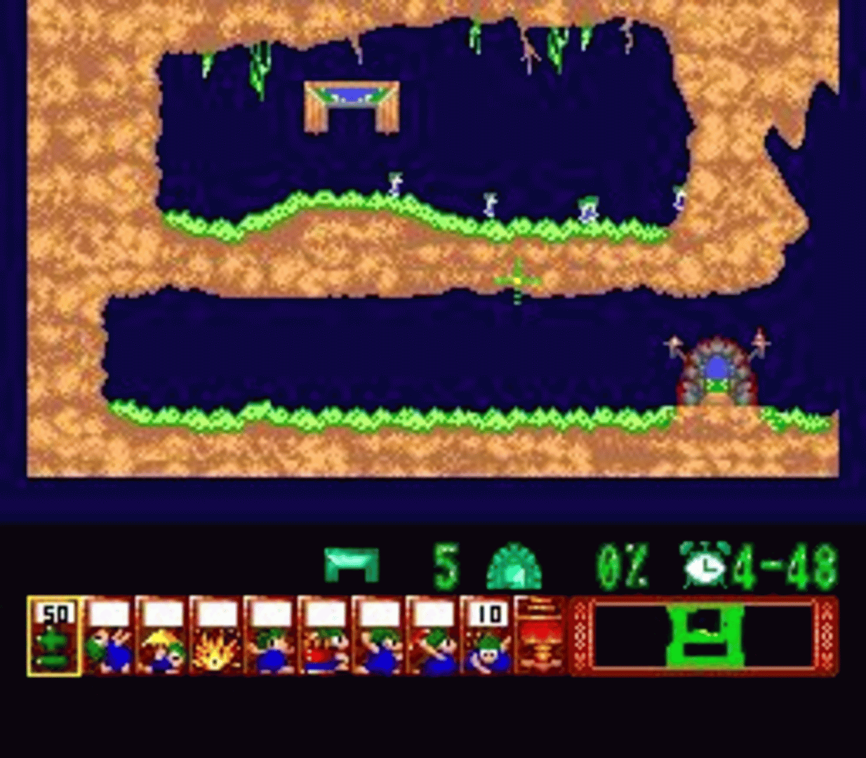 Lemmings screenshot