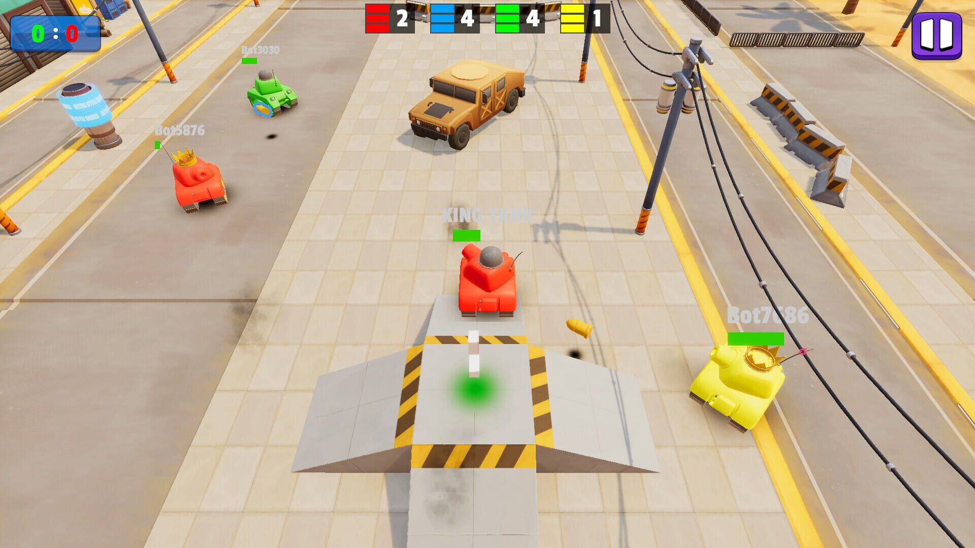 Tank Online: War Shooting Simulator - Screenshot
