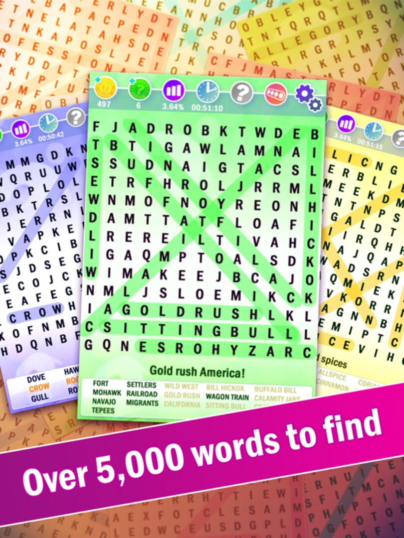 Word Search: World's Biggest - Screenshot
