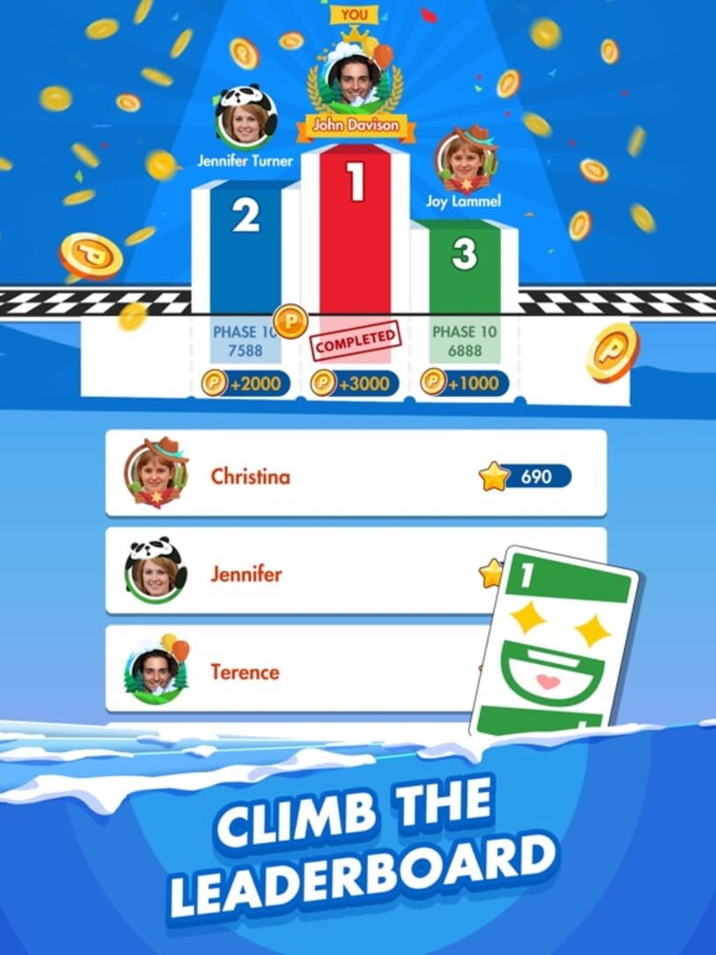 Phase 10: World Tour - Screenshot