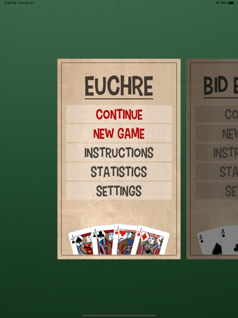 Euchre ++ - Screenshot
