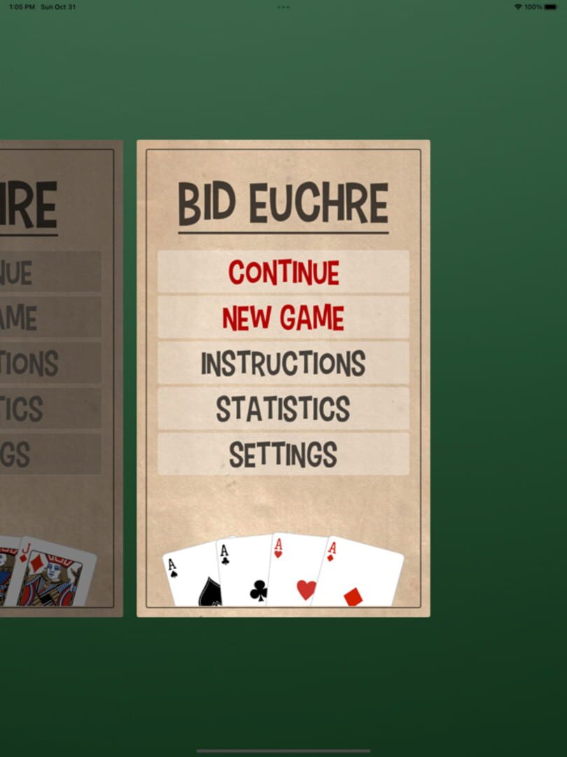 Euchre ++ - Screenshot