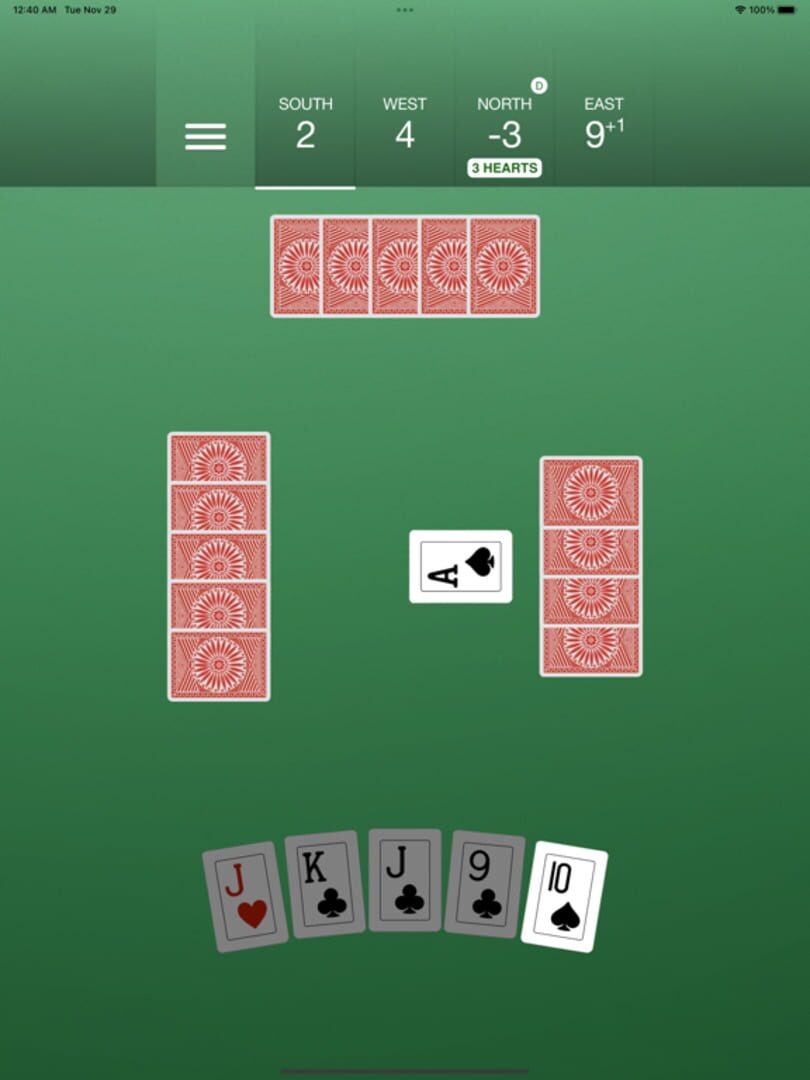 Euchre ++ - Screenshot