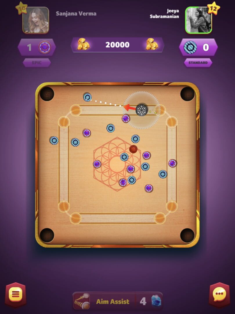 Carrom Friends - Screenshot