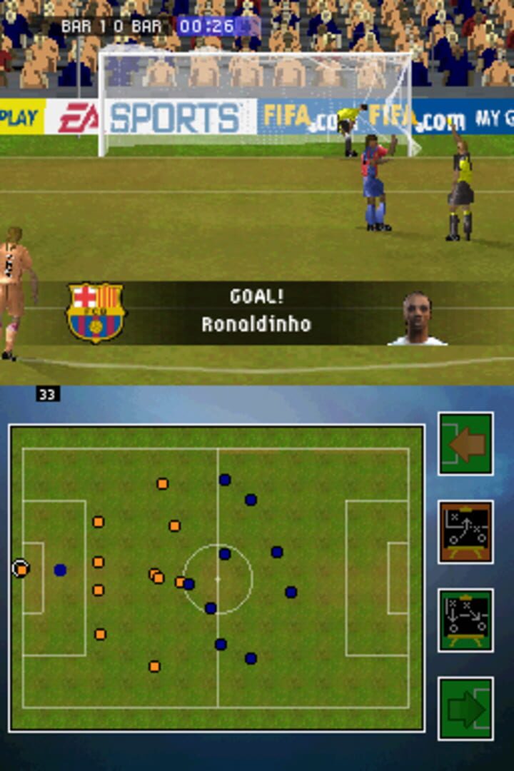 Captura de pantalla - FIFA Soccer 08