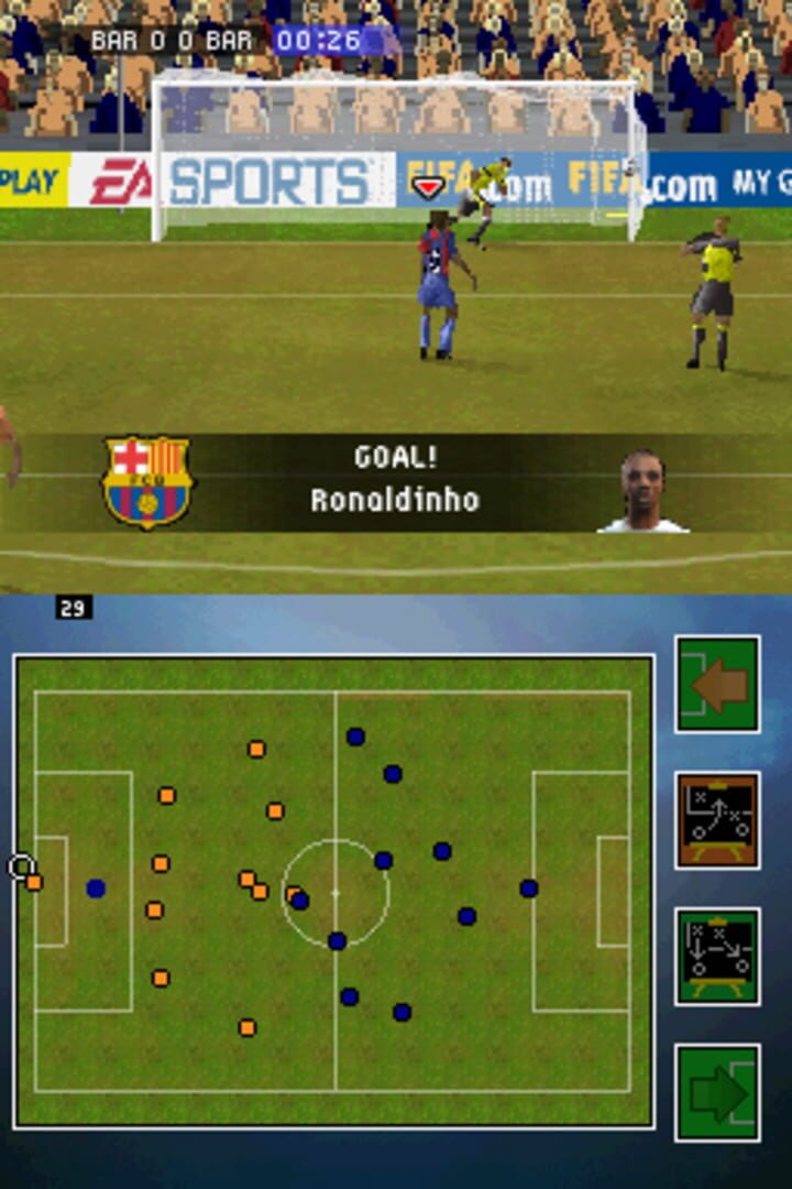 Captura de pantalla - FIFA Soccer 08