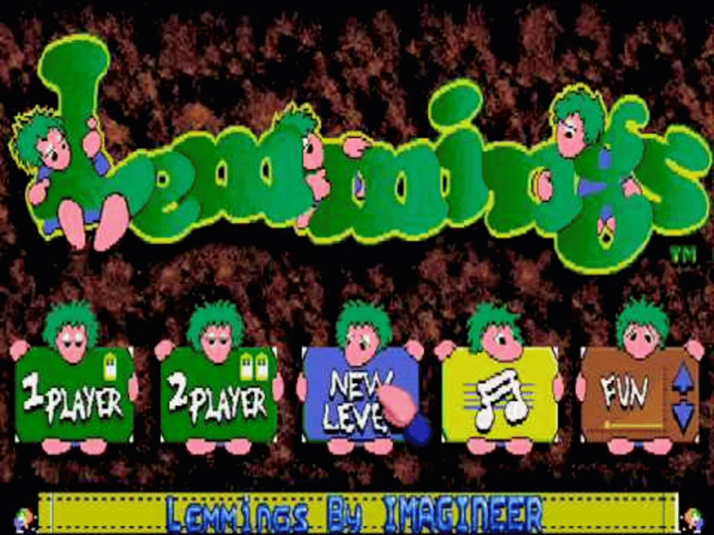 Lemmings screenshot