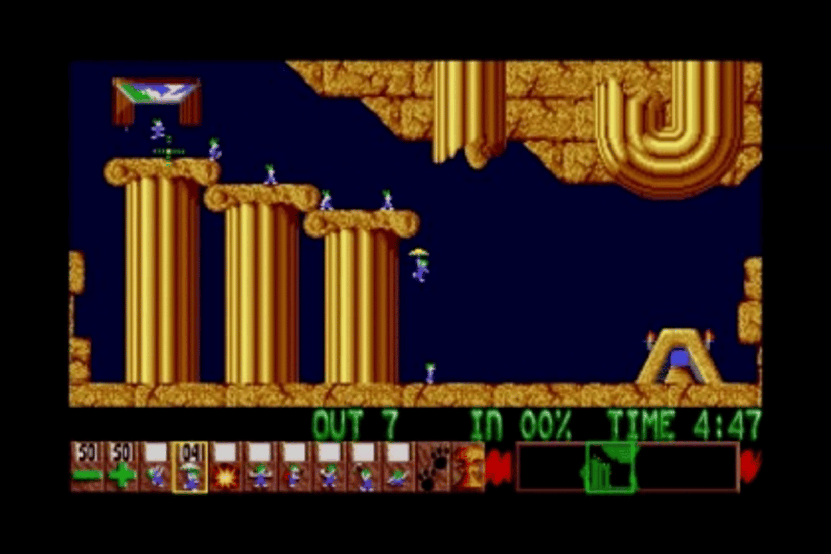 Lemmings screenshot