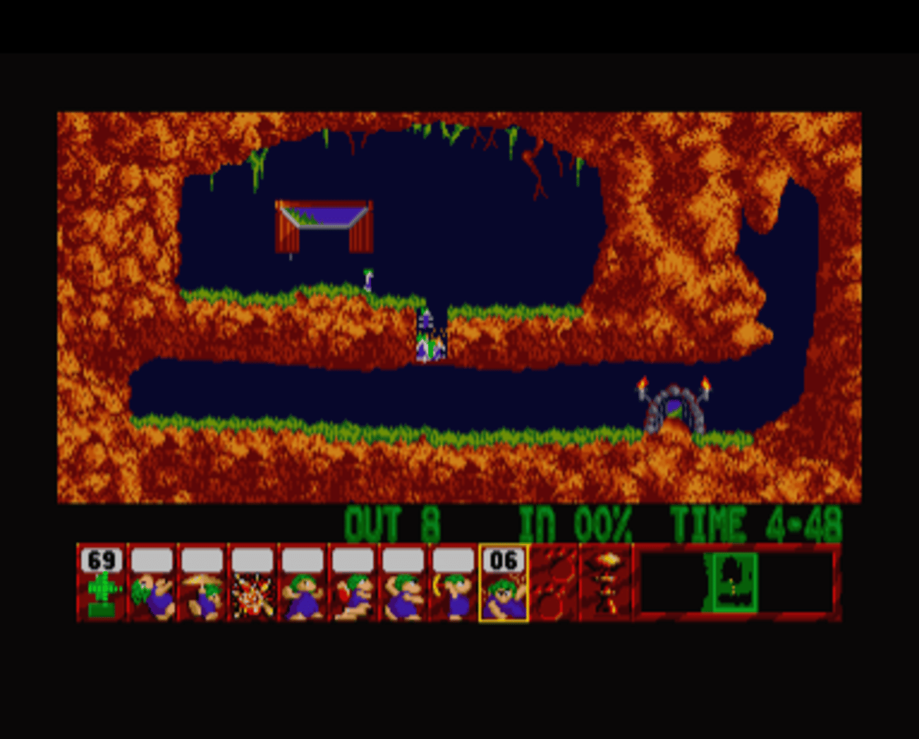 Lemmings screenshot