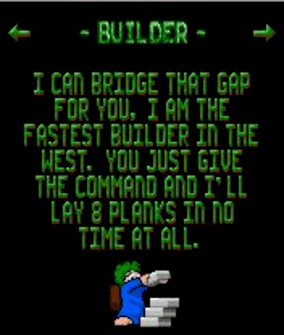 Lemmings screenshot