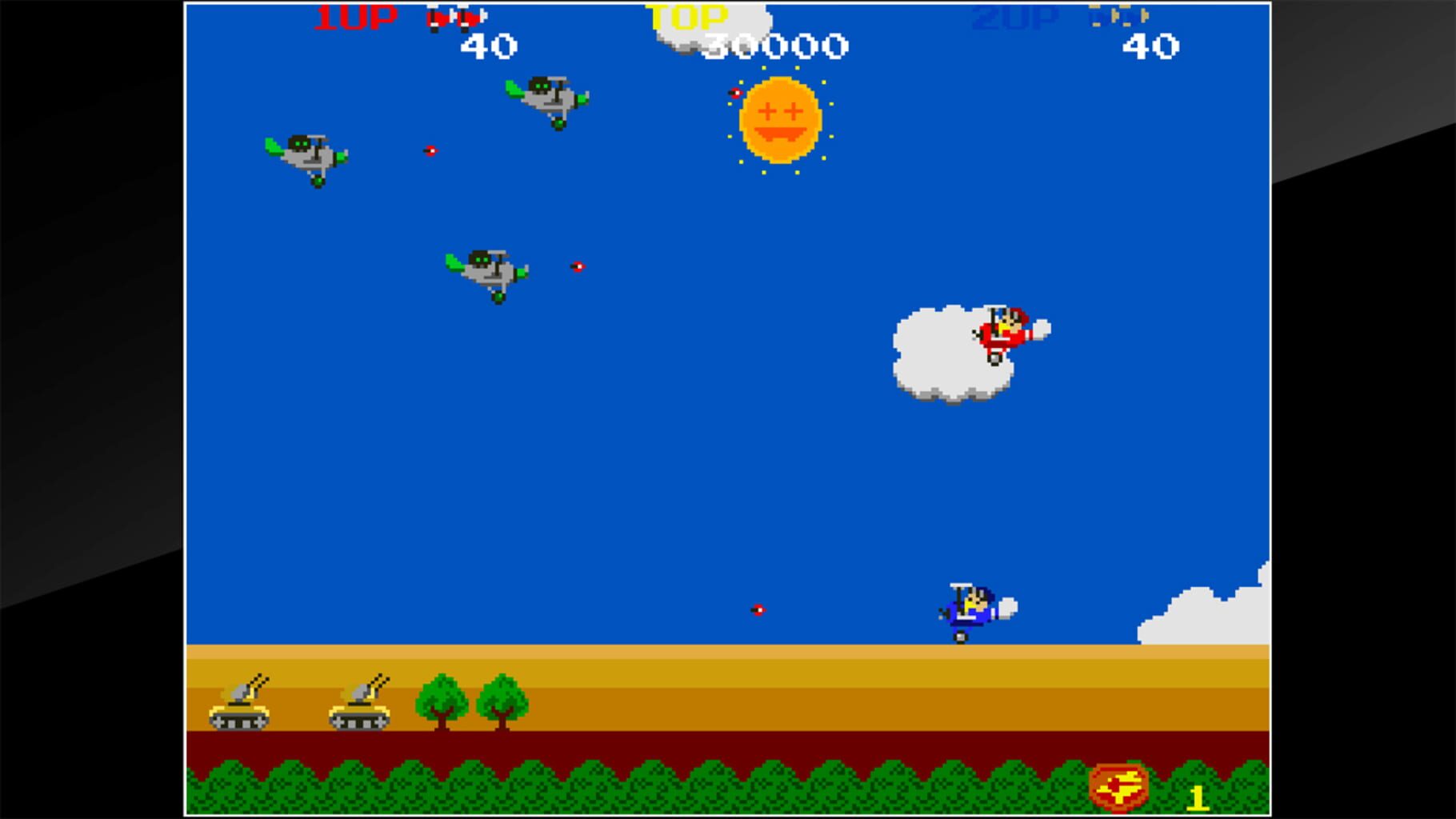 Captura de pantalla - Arcade Archives: Sky Kid DX