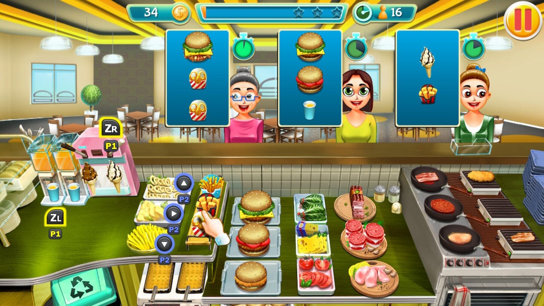 Burger Chef Tycoon Multiplayer Mode screenshot