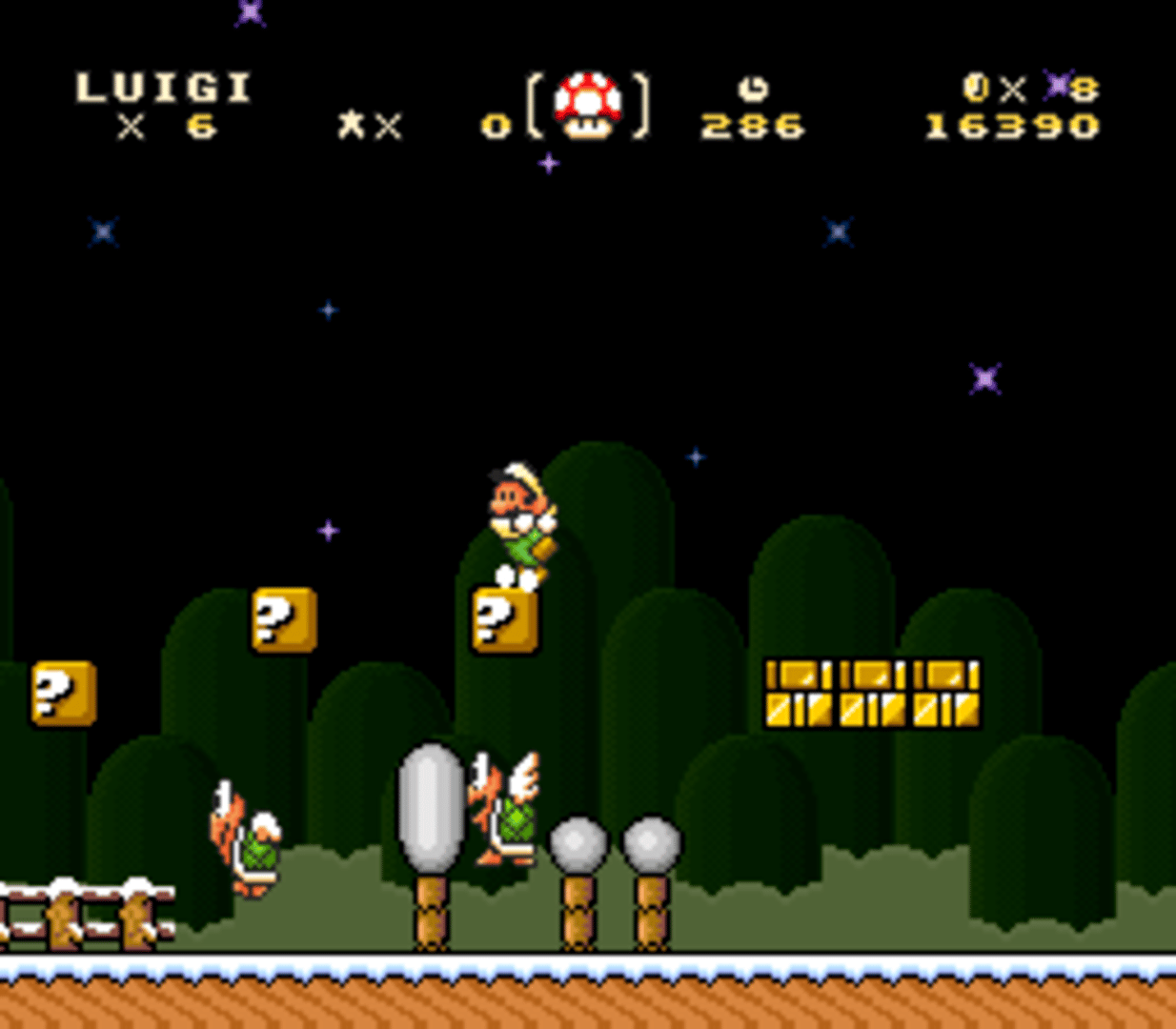 Super Mario Bros. Enhanced screenshot